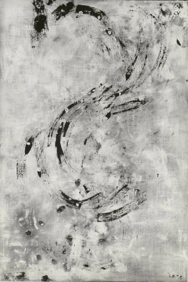 Iva Kupková-Klímová, kombinovaná technika, 195x130